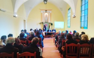 La presentazione presso l'antico refettorio